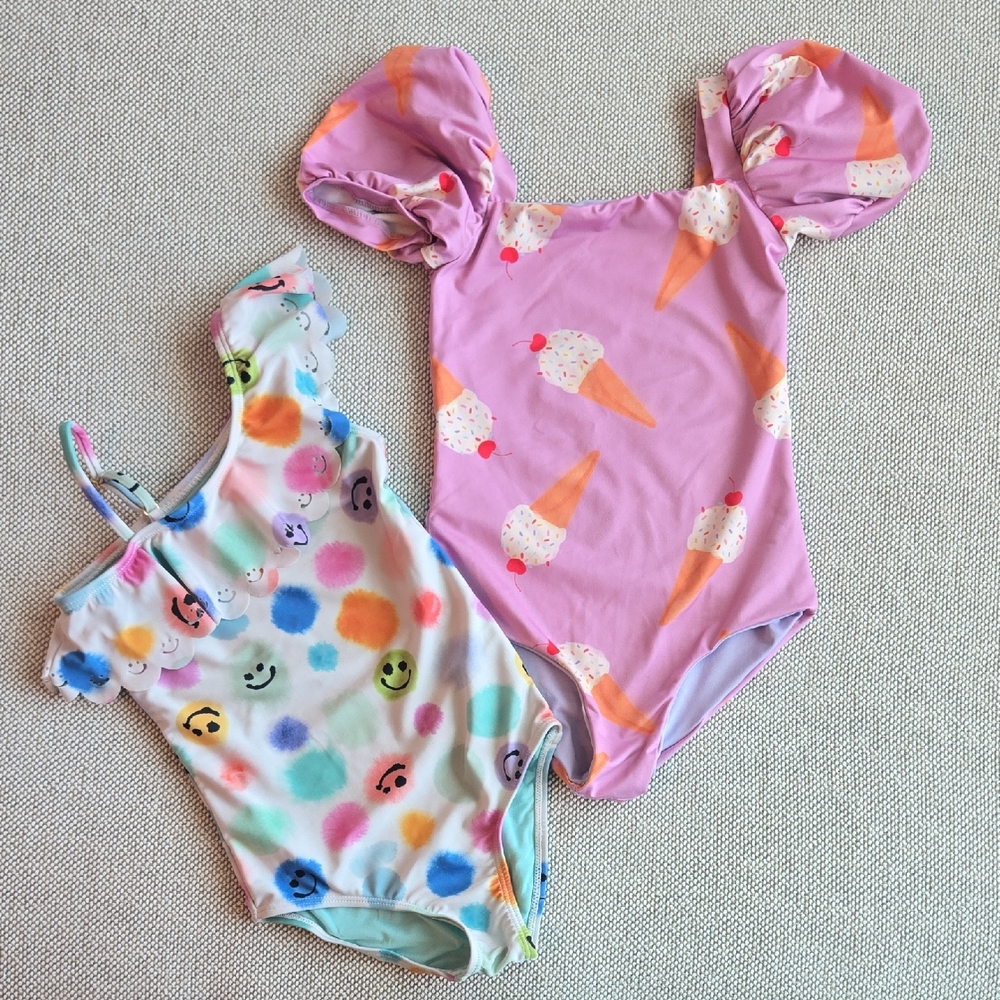 Girls Bathing Suit Bundle (2)